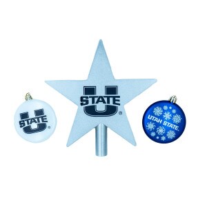 1 Star and 2 Ornaments Holiday U-State Set